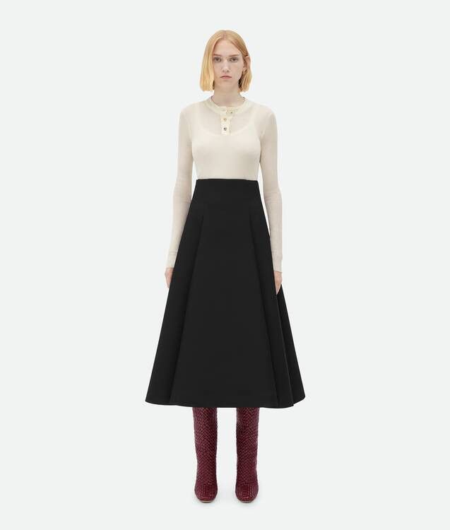 image of Dior O1W1Db10124 Skirts In Black, Women's