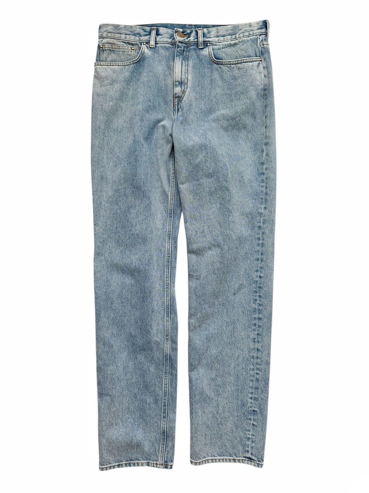Louis Vuitton 2020 Virgil Blue Regular Wash Jeans Size US 34 / EU 50 - 1 Thumbnail