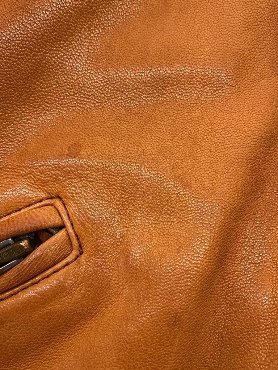 Hysteric Glamour Hysteric Glamour Single Riders Goat Leather Jacket Brown Size US L / EU 52-54 / 3 - 8 Thumbnail