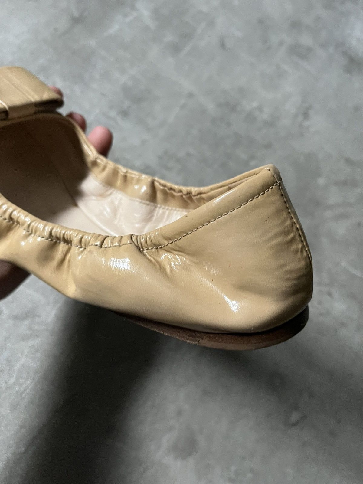 Prada Prada ballet yellow cream vintage women shoes Size US 9.5 / IT 39.5 - 19 Thumbnail