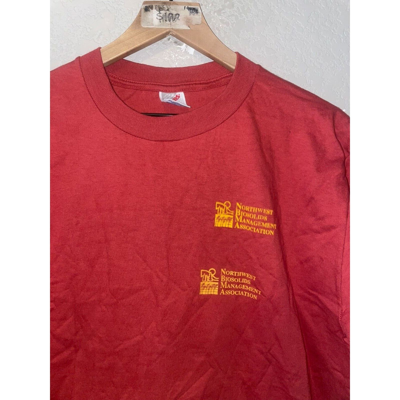 Jerzees Vinatage Biosolids Shirt Northwest Management Tee 90s VTG L Size US L / EU 52-54 / 3 - 3 Thumbnail
