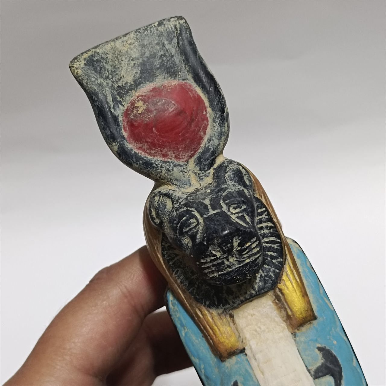 Other Egyptian pharaonic statue of Sekhmet - Handcrafted Artifact Size ONE SIZE - 3 Thumbnail