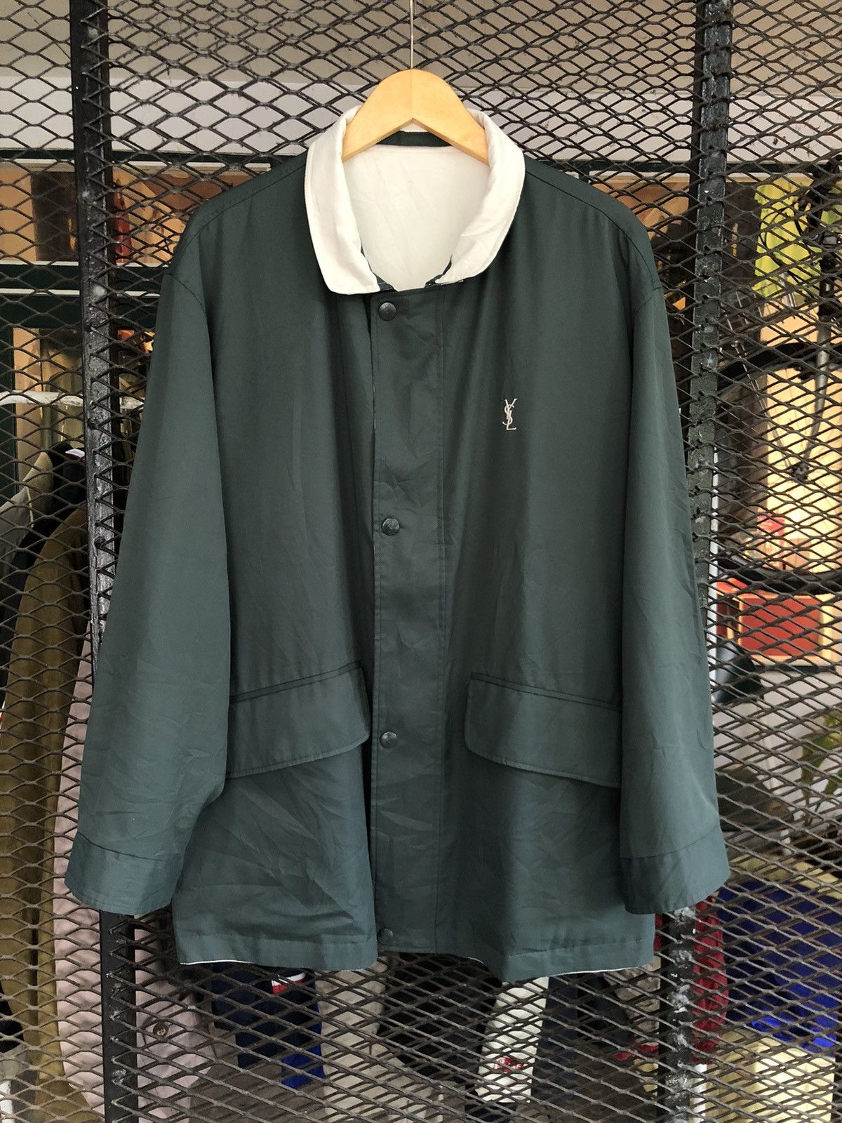 Yves Saint Laurent YVES SAINT LAURENT REVERSIBLE JACKET Size US XL / EU 56 / 4 - 1 Thumbnail