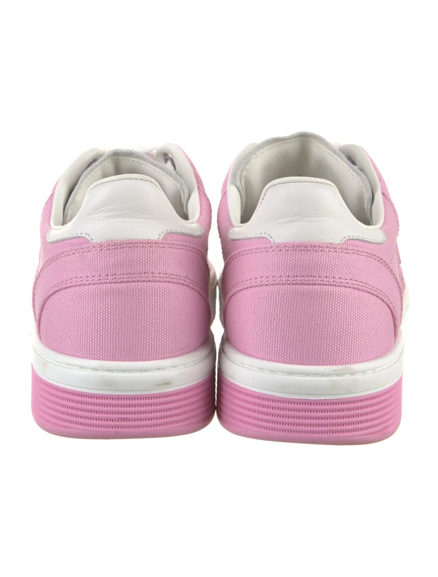 Chanel os11x0126 CC Logo Sneakers in Pink/White Size US 5.5 / IT 35.5 - 3 Thumbnail
