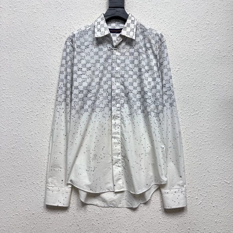 Louis Vuitton louis vuitton logo long sleeve shirt-dmc Size US S / EU 44-46 / 1 - 1 Thumbnail