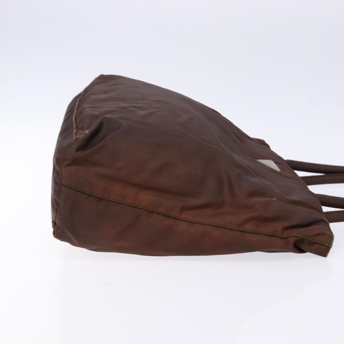 Prada PRADA Tote Bag Nylon Brown Size ONE SIZE - 4 Thumbnail