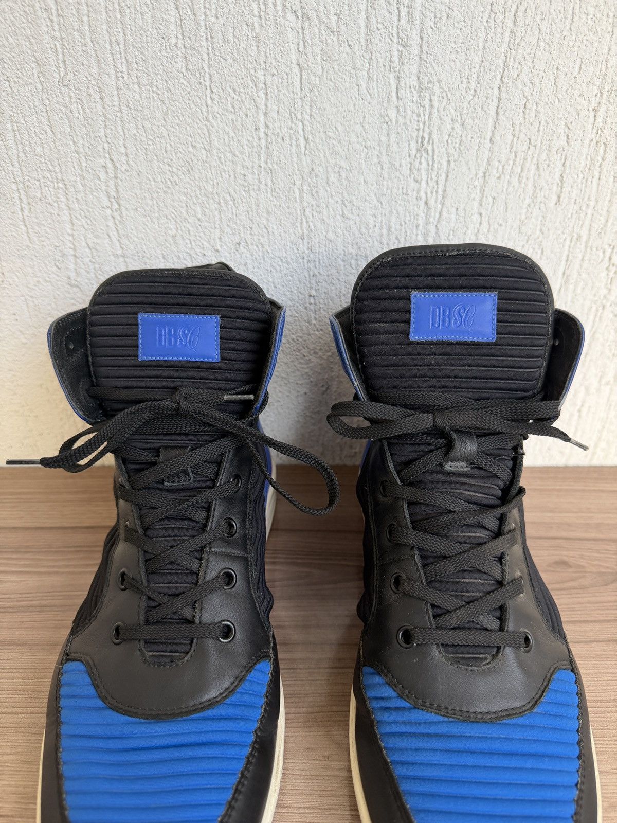 Dirk Bikkembergs Sport couture sneakers like Margiela Future,Tyson ,Gats high Size US 10.5 / EU 43-44 - 12 Thumbnail