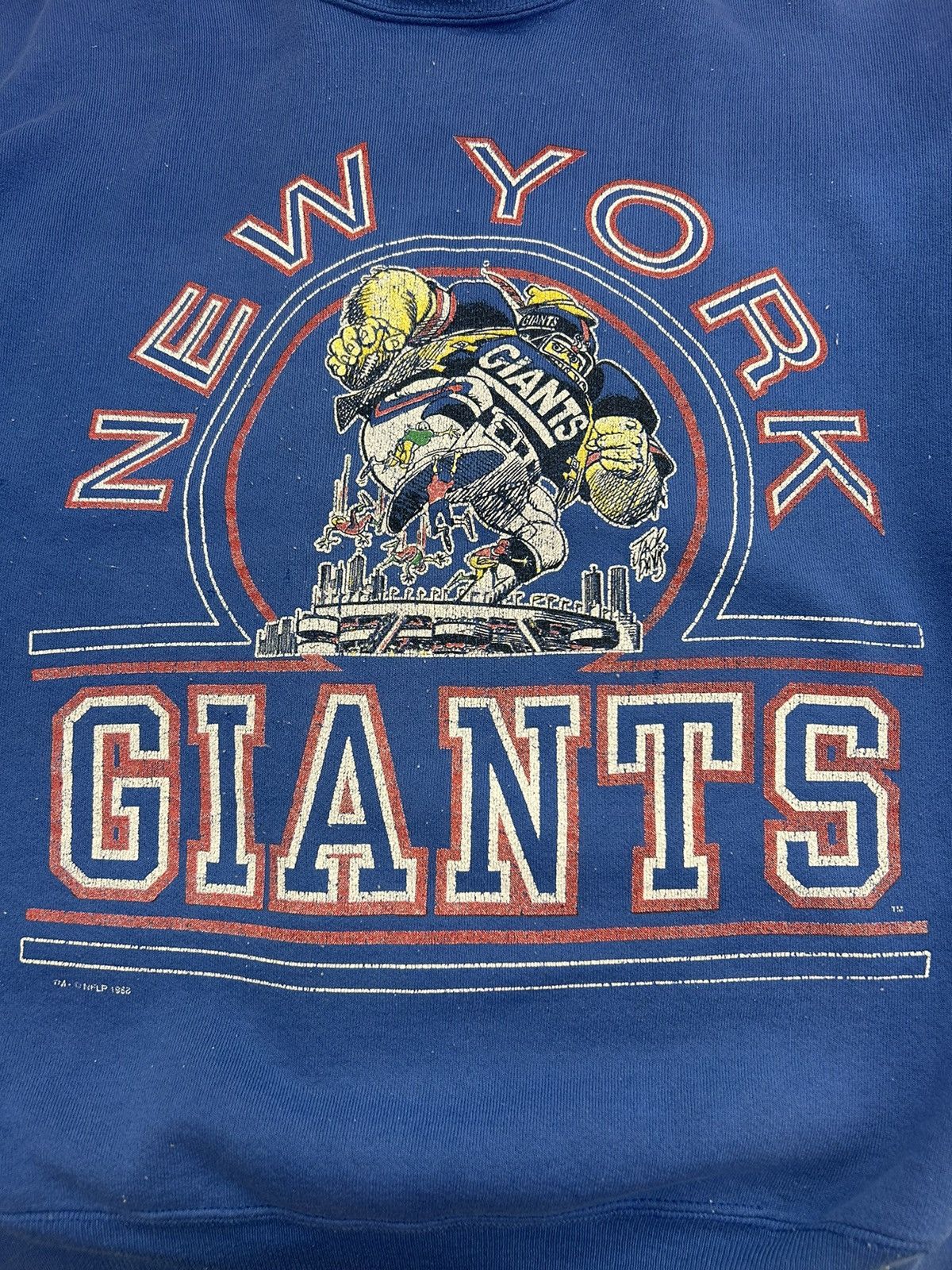Vintage Vtg 80s New York Giants Sweatshirt Size US L / EU 52-54 / 3 - 2 Thumbnail
