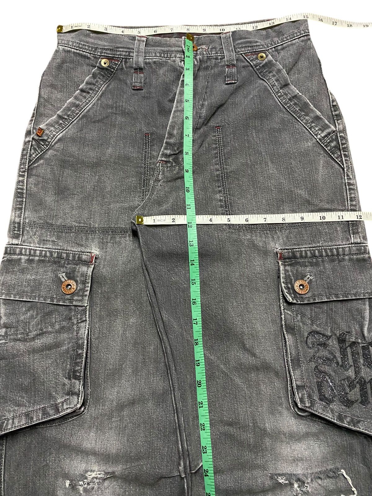 Vintage Vintage Japanese Brand Zhobo Baggy Jeans Size US 30 / EU 46 - 13 Thumbnail