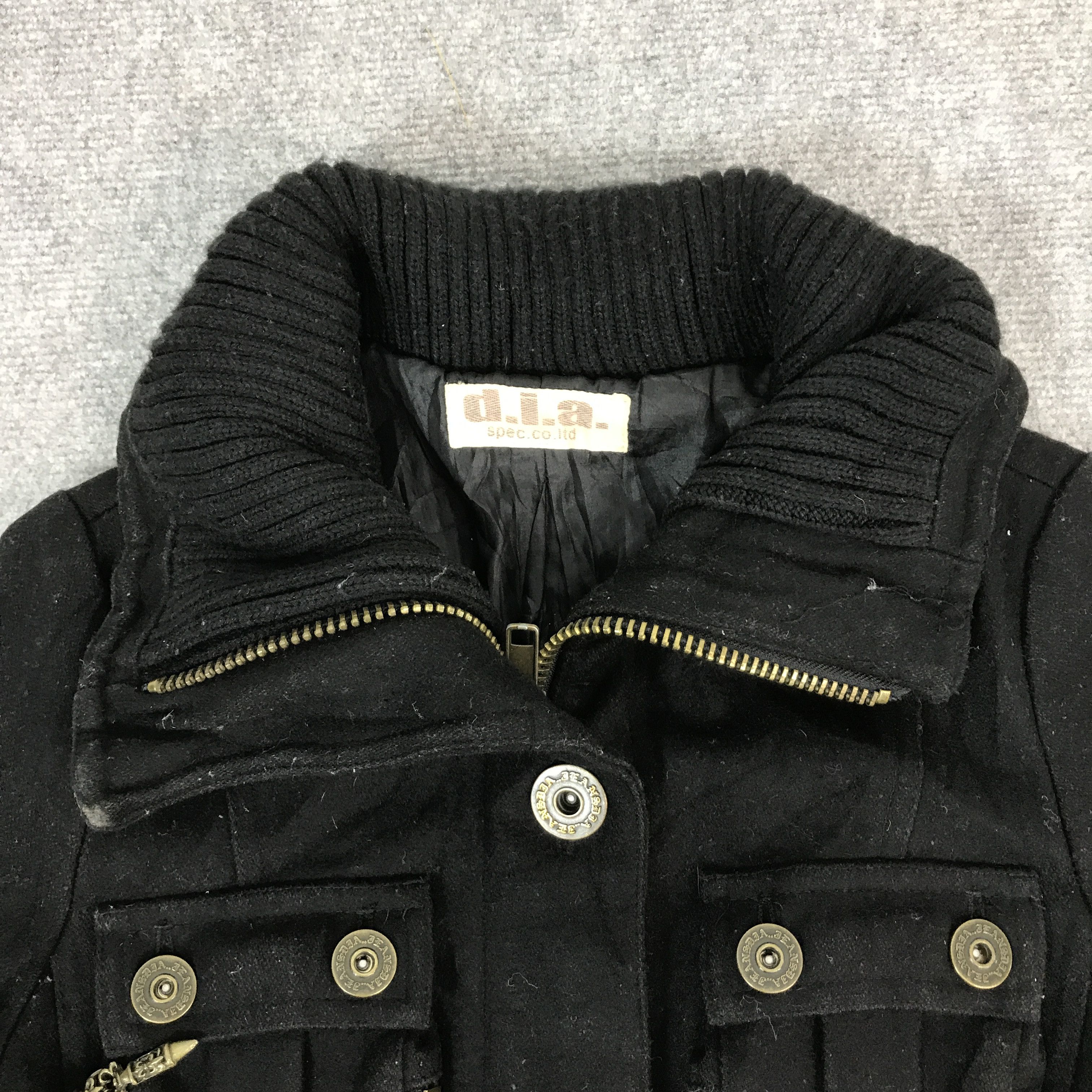 If Six Was Nine D.I.A IFSIXWASNINE GOTHIC PUNK STYLE WOOL JACKET Size XS / US 0-2 / IT 36-38 - 5 Thumbnail