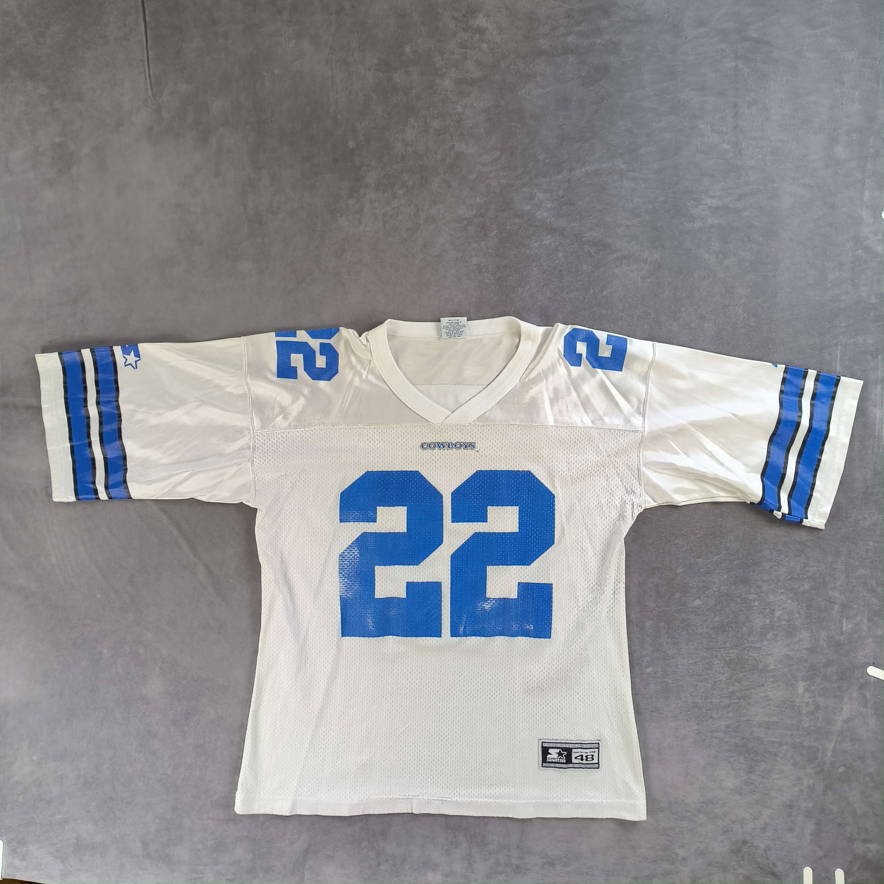 Starter Dallas Cowboys Emmitt Smith Starter NFL jersey shirt size L Size US L / EU 52-54 / 3 - 1 Thumbnail