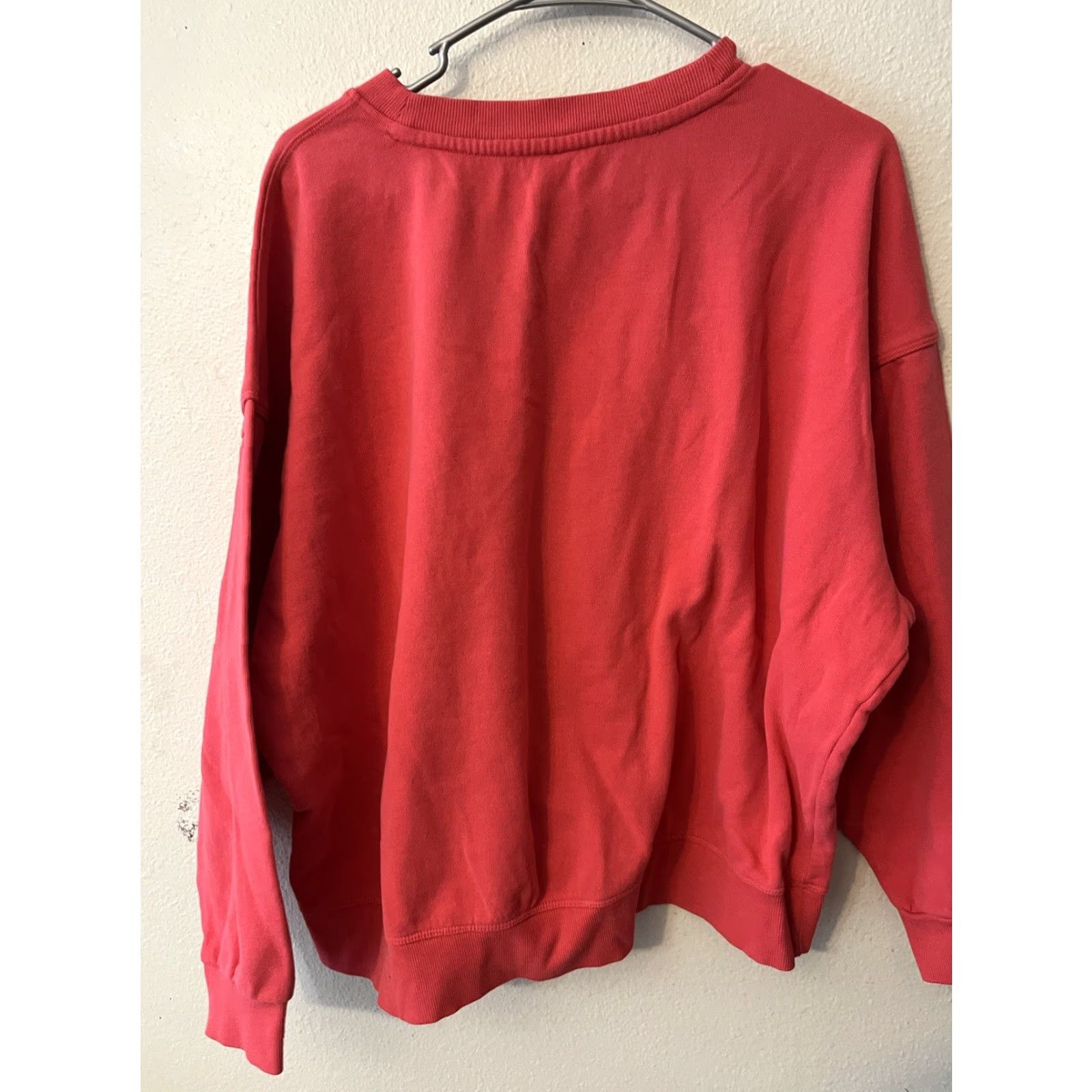 Calvin Klein Calvin Klein Collection Performance Top Shirt Womens Large Pink Mock Neck Long Sleeve Tie Dye Cotton Blend Knit Pullover T-Shirt Basic Size L / US 10 / IT 46 - 3 Thumbnail
