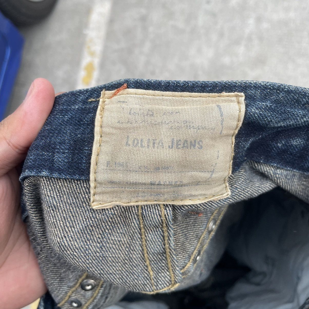 Japanese Brand Vintage Lolita Punk Bondage LGB Style Denim Size US 31 - 7 Thumbnail