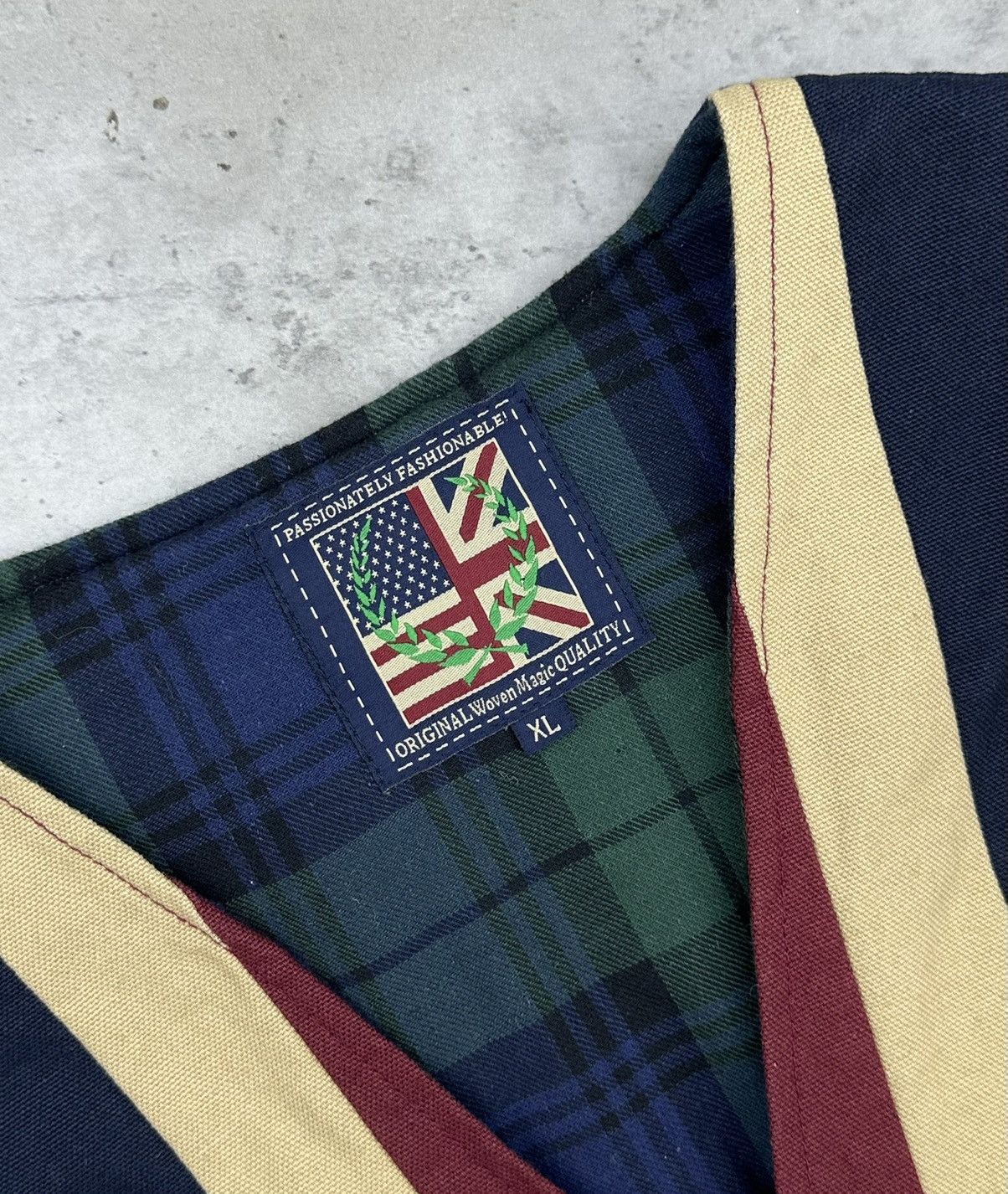 Other British Classic Vintage Union Jack Waistcoat Flag Vest XL Size US XL / EU 56 / 4 - 10 Thumbnail