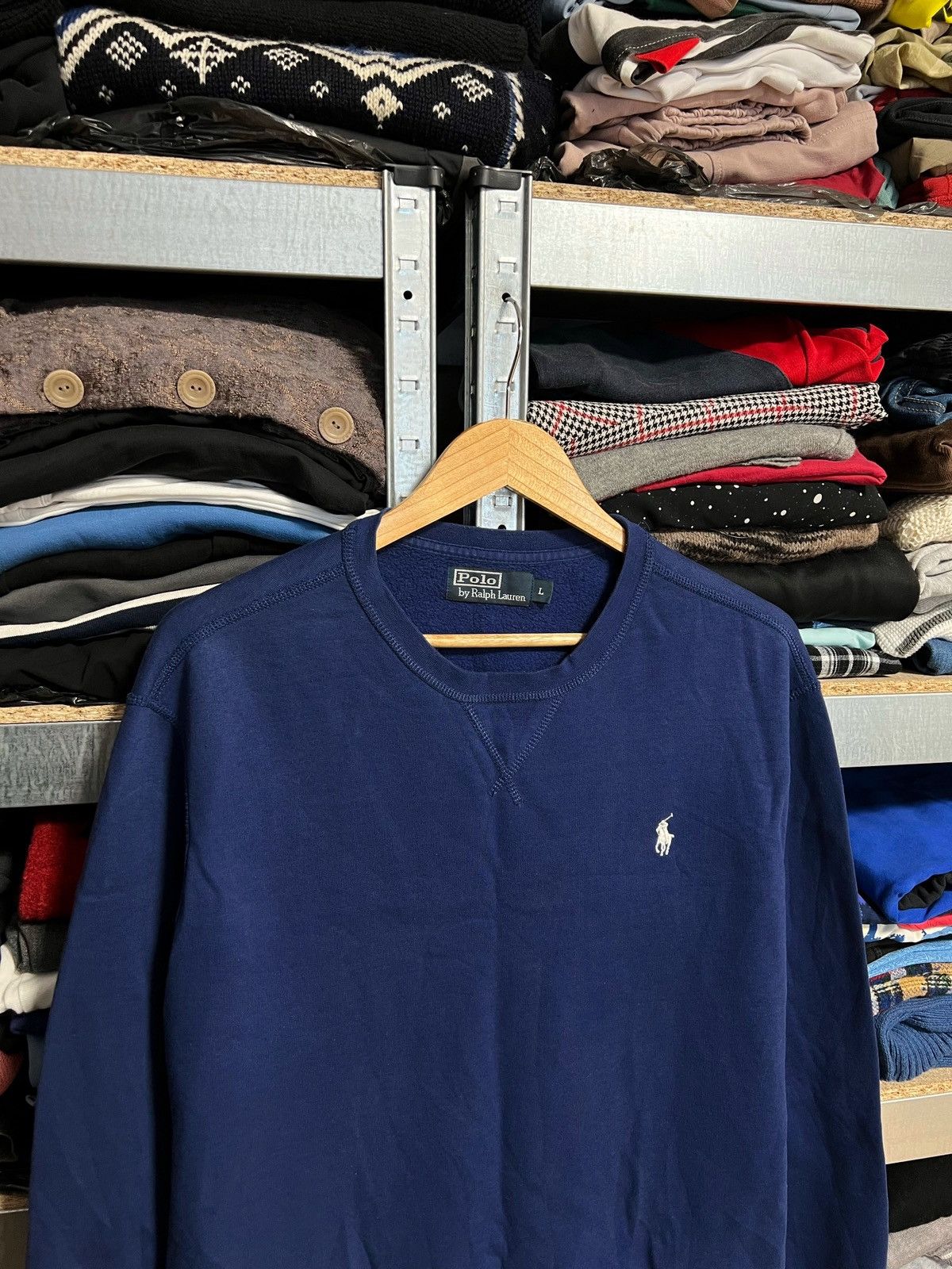 Polo Ralph Lauren Vintage Polo Ralph Lauren Small Logo Sweatshirt Y2K Size L Size US L / EU 52-54 / 3 - 2 Thumbnail