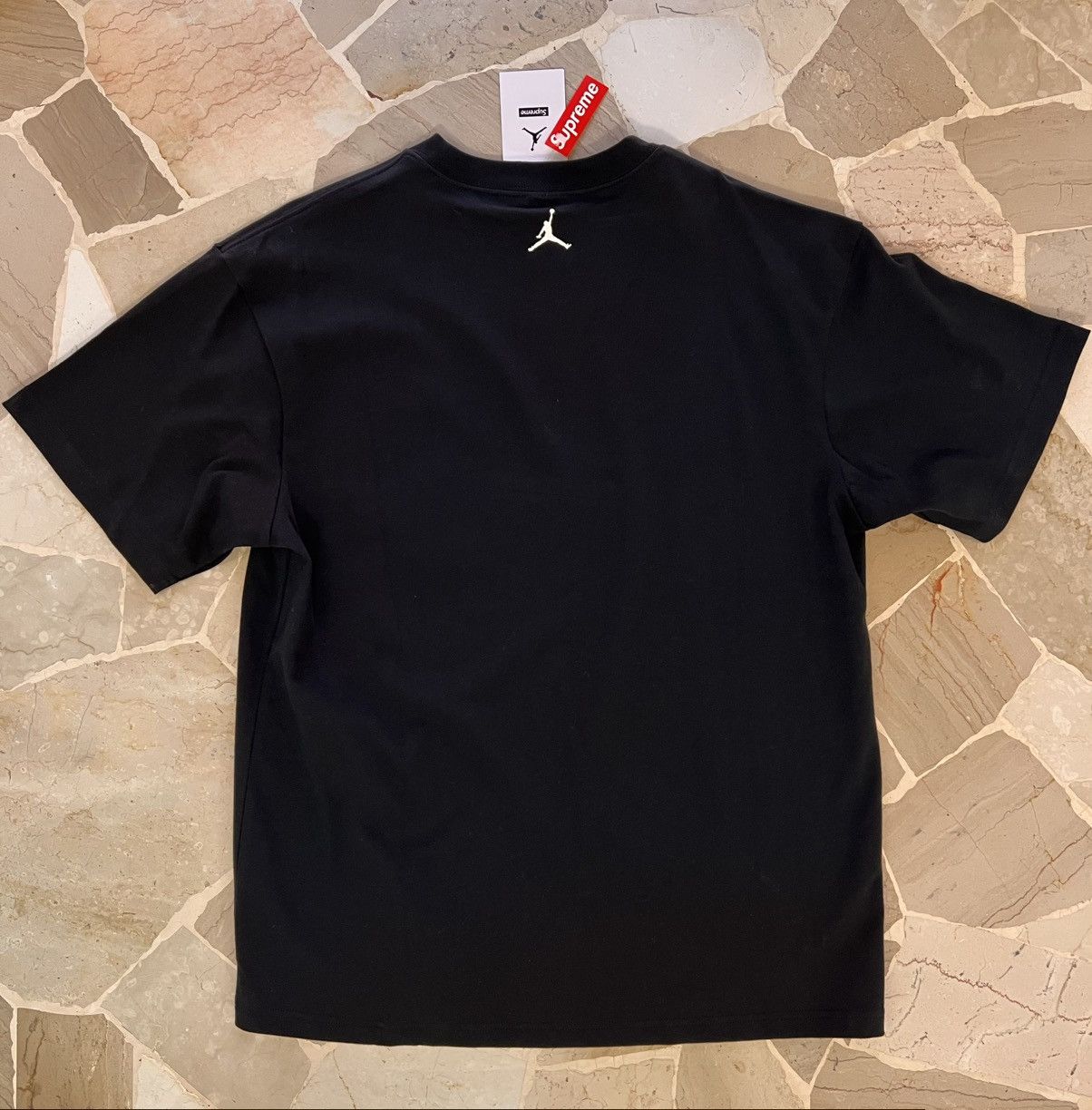 Jordan Brand Supreme Jordan Biggie Notorious BIG tee Tshirt black photo Size US M / EU 48-50 / 2 - 5 Thumbnail