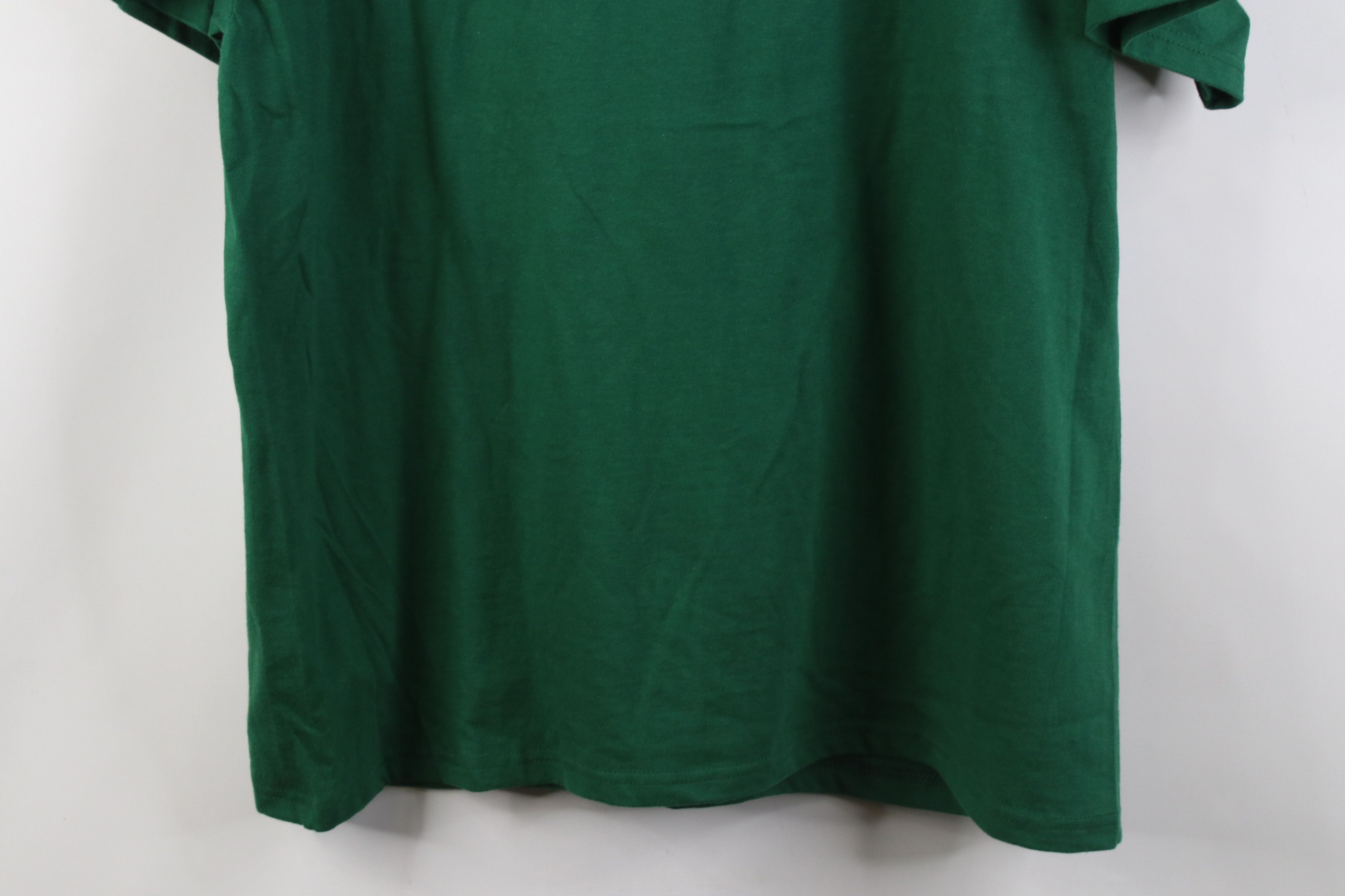 Hanes Deadstock Vintage Y2K Hanes Beefy Pocket T-Shirt Green Size US XL / EU 56 / 4 - 12 Thumbnail
