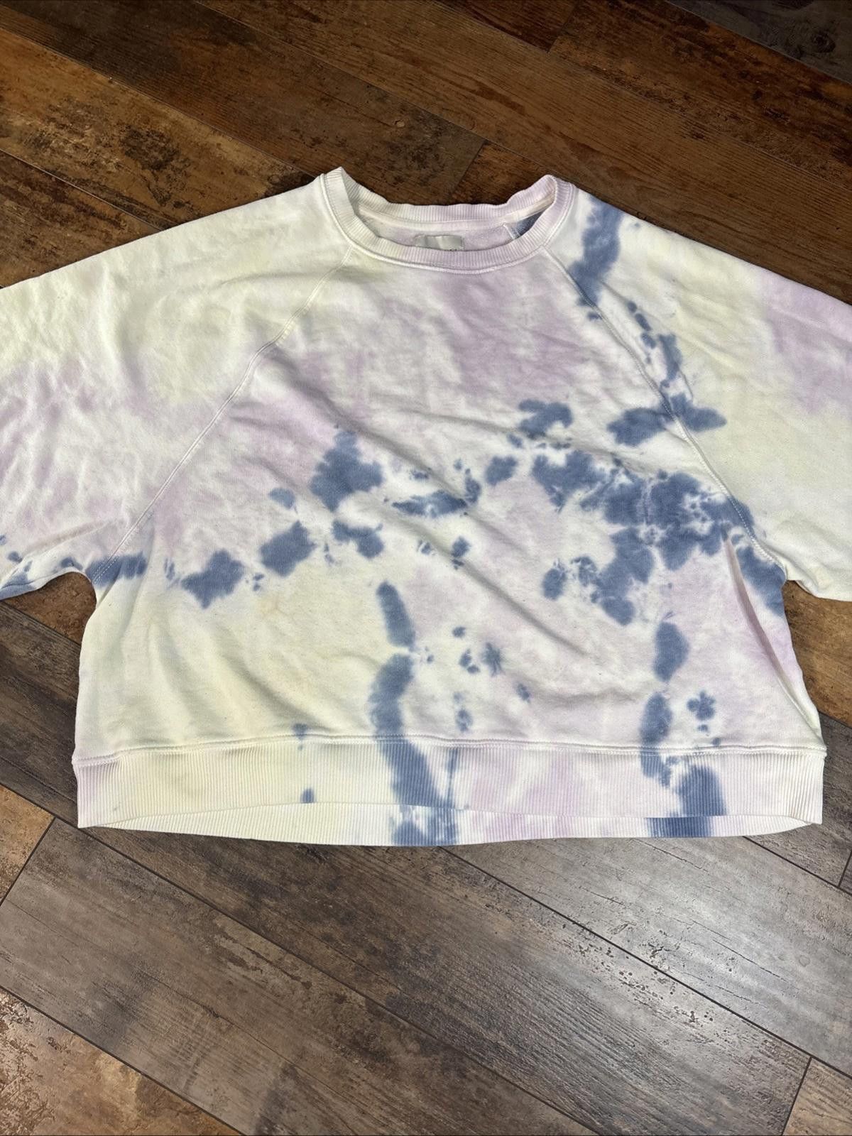 American Eagle Outfitters American Eagle Women's XXL Sweatshirt Tie-Dye Size XXL / US 16-18 / IT 52-54 - 4 Thumbnail