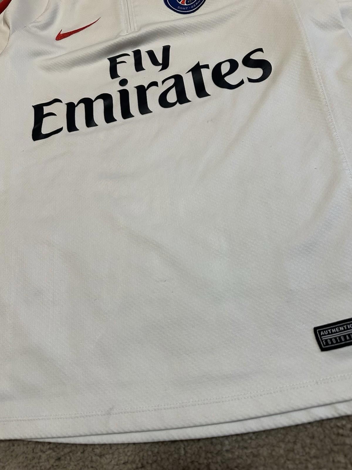 Nike FC PARIS SAINT GERMAIN 2016/2017 PSG SOCCER FOOTBALL SHIRT Size US S / EU 44-46 / 1 - 6 Thumbnail