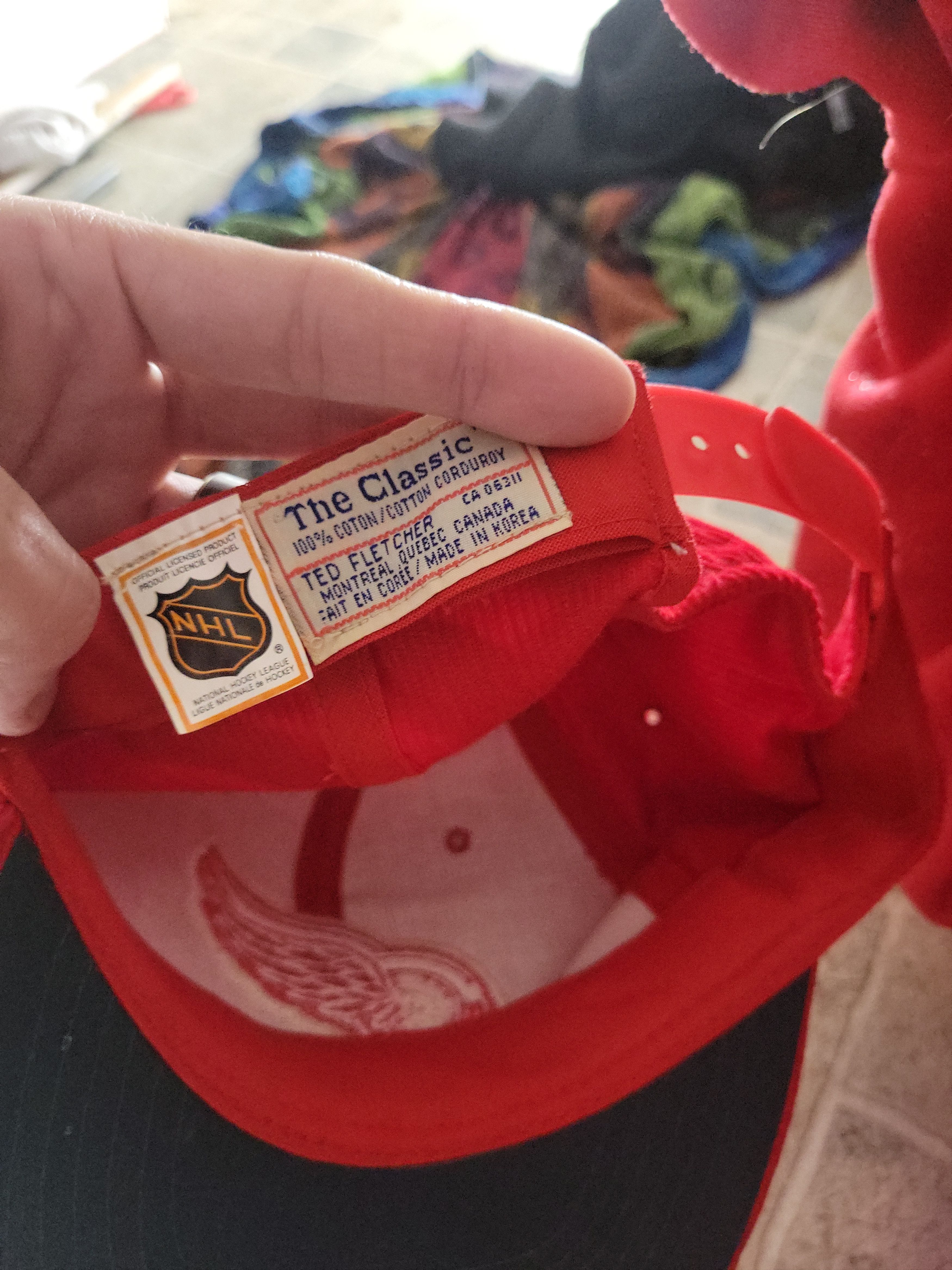 NHL Redwing vintage hat Size ONE SIZE - 1 Thumbnail