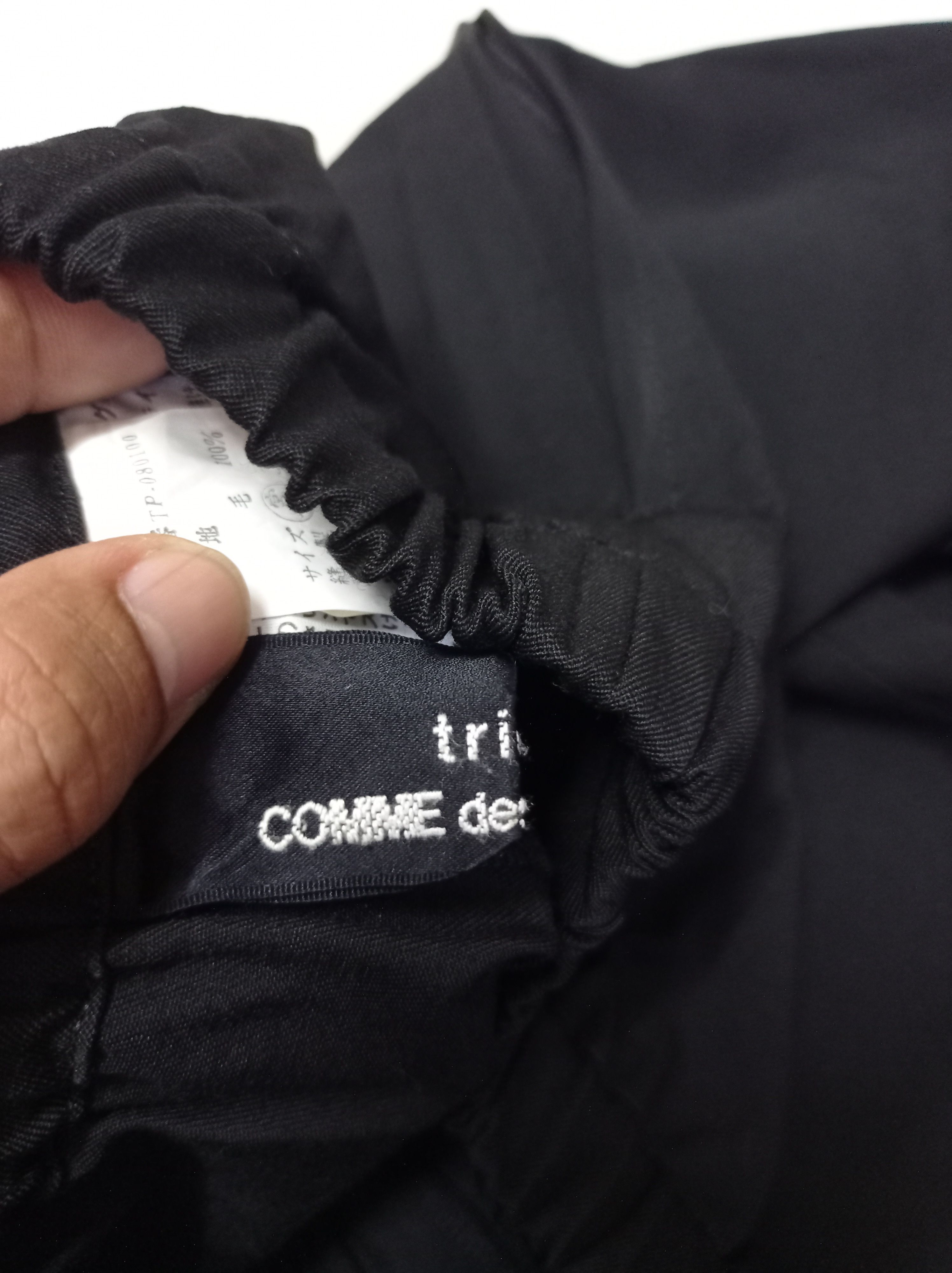 Comme des Garcons × Tricot Comme des Garcons Tricot COMME des GARCONS Wide Leg Relaxed Pants Size 24" / US 00 / IT 34 - 4 Thumbnail
