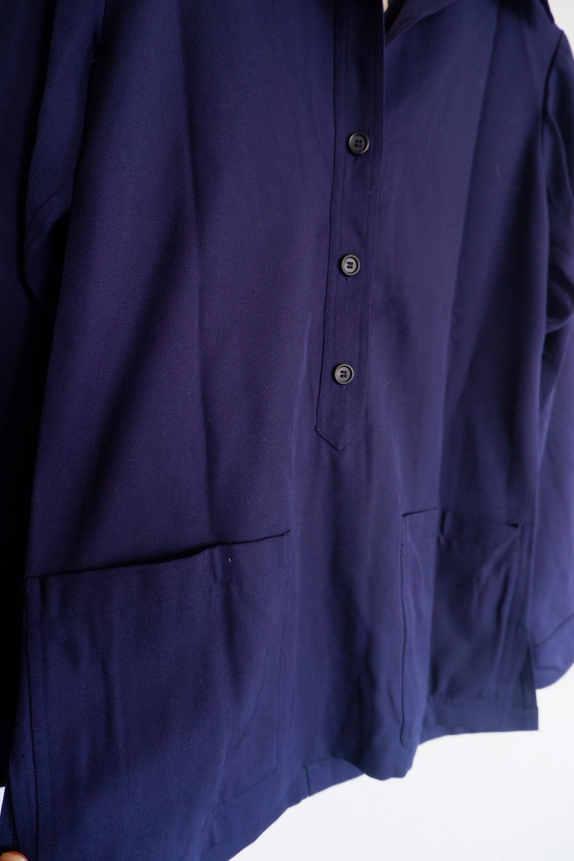 Yves Saint Laurent Vintage 1997 Ysl Rive Gauche Tom Ford Era Half Button Shirts Size M / US 6-8 / IT 42-44 - 3 Thumbnail