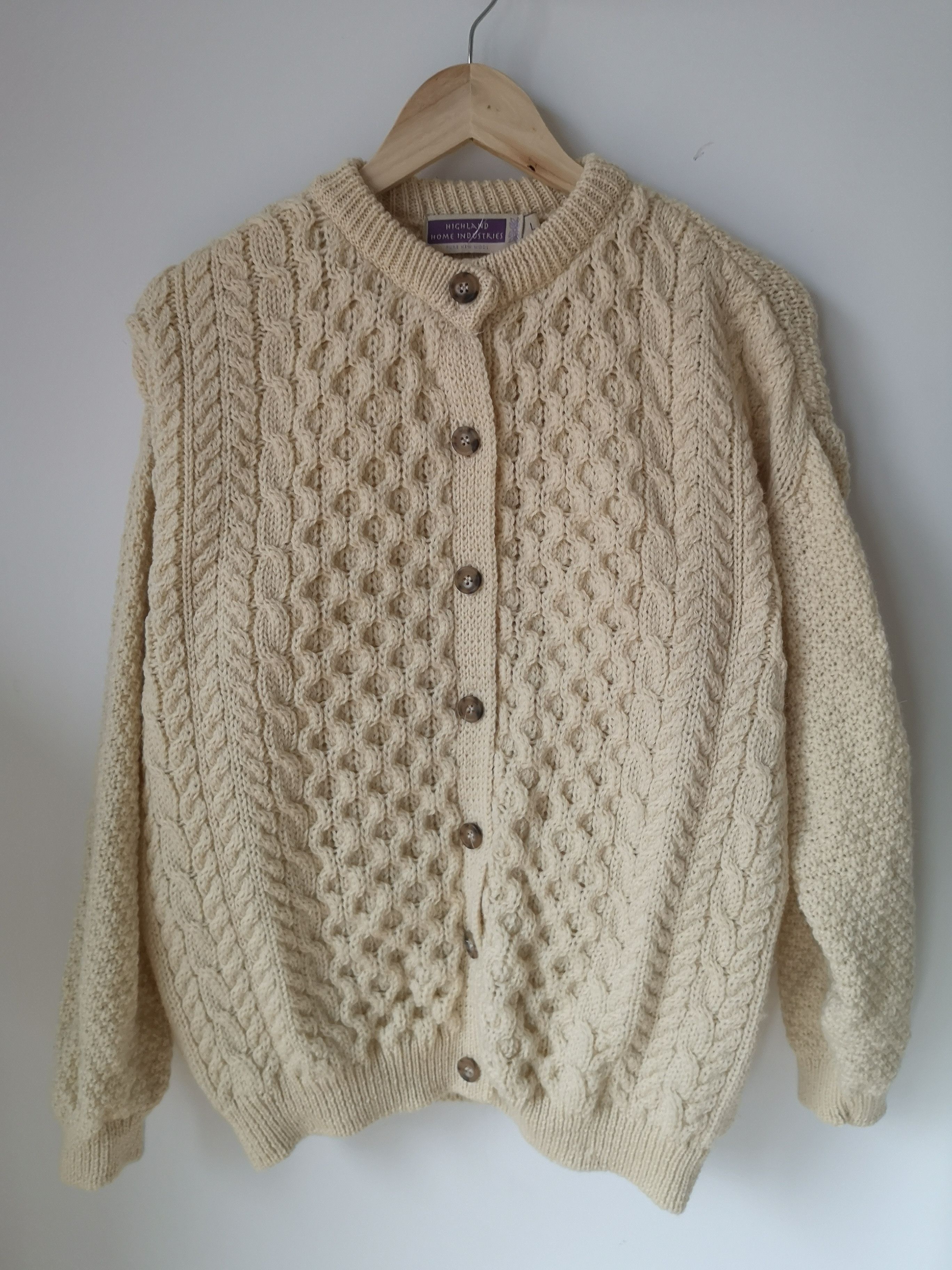 Vintage wool sweater size L Size L / US 10 / IT 46 - 3 Thumbnail