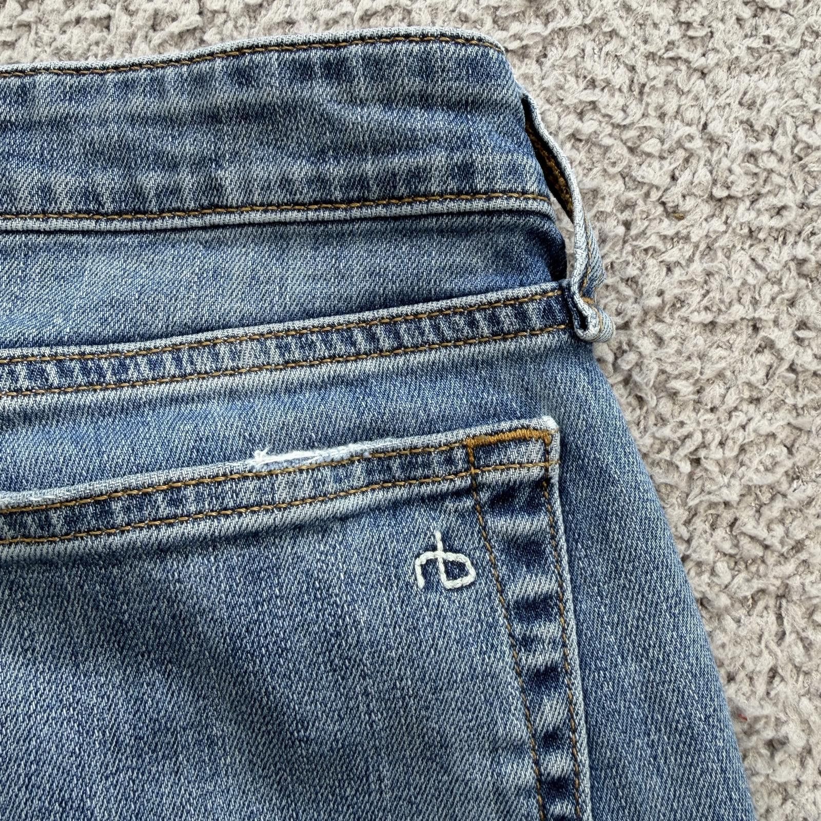 Rag & Bone Rag & Bone Slim Fit Jeans Blue Mens 28 Medium Wash Low Rise Size US 28 / EU 44 - 6 Thumbnail