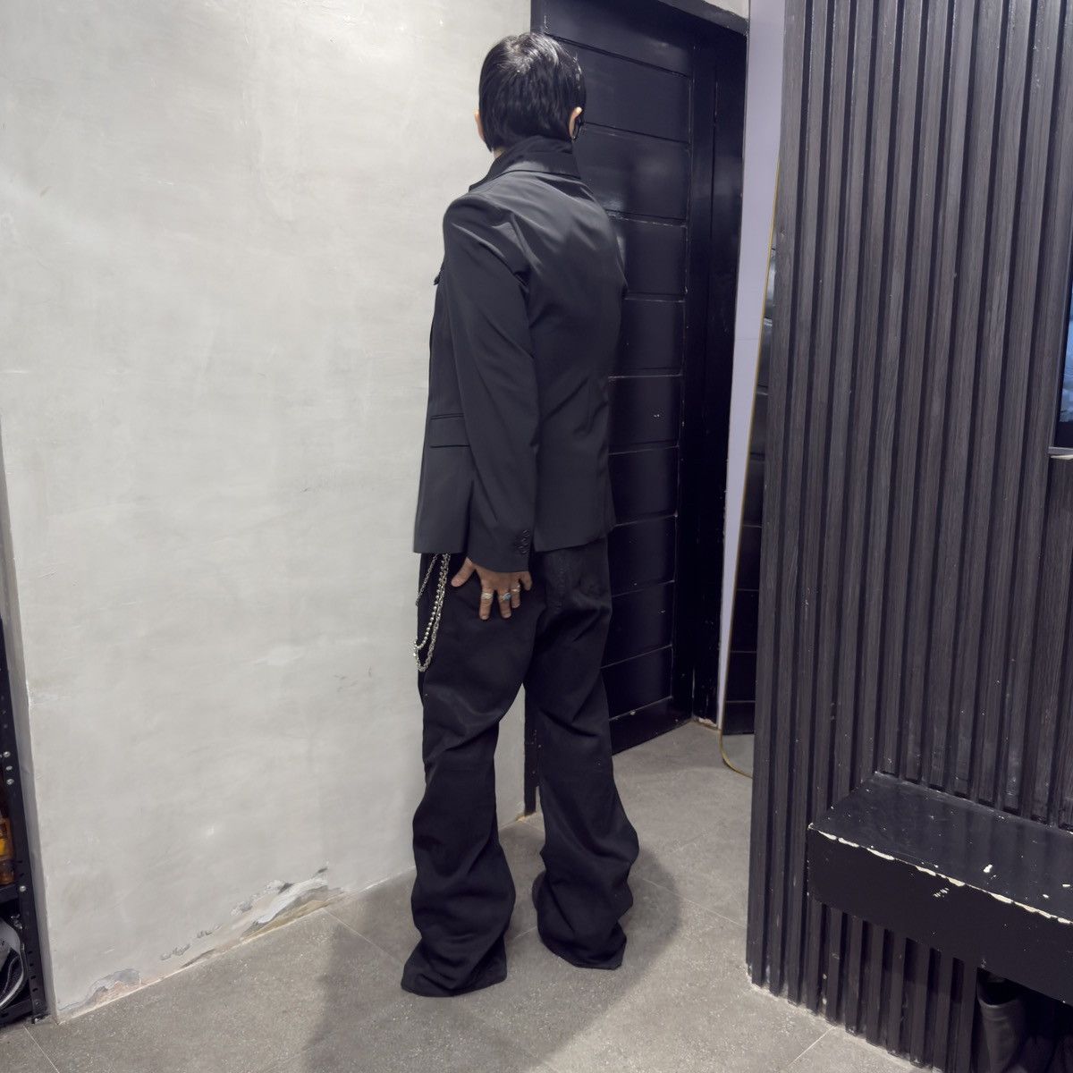 Designer × Prada Prada Single Breasted Double Lined Nylon Suit Blazer Size 44R - 15 Thumbnail