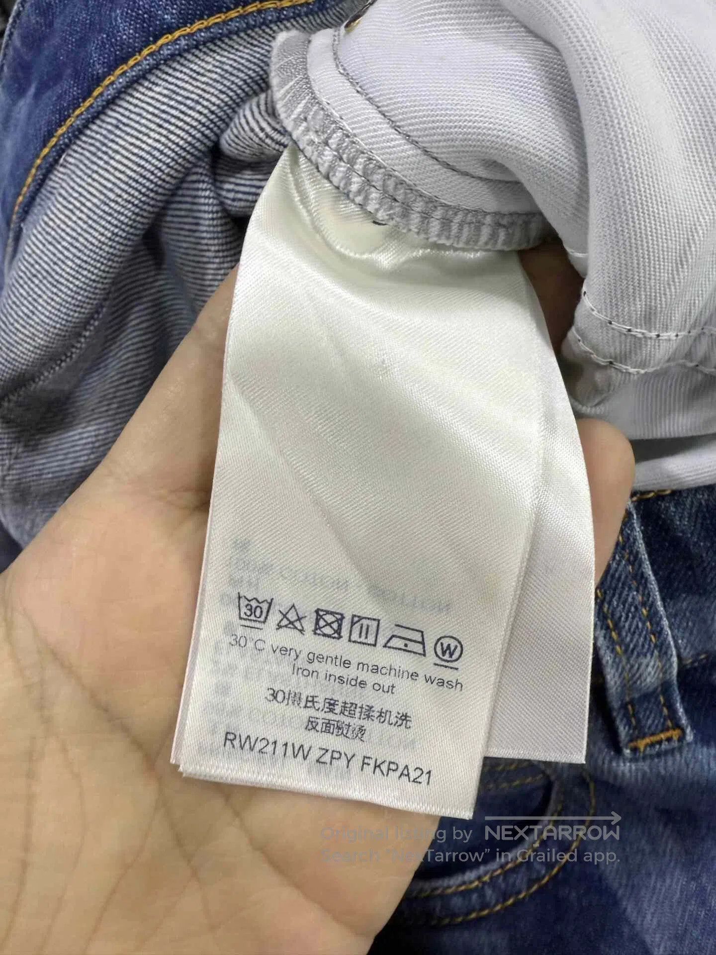 Louis Vuitton Louis Vuitton Monogram Print Jeans. Size US 38 / EU 54 - 4 Thumbnail