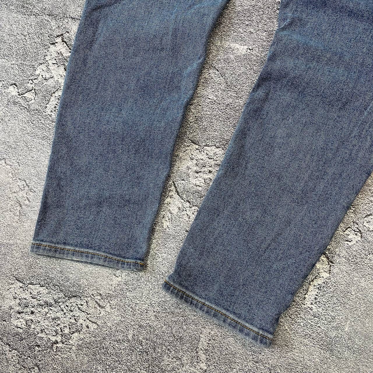 Karl Lagerfeld × Vintage Vintage Denim Karl Lagerfeld Flare denim pants/ Size US 34 / EU 50 - 15 Thumbnail