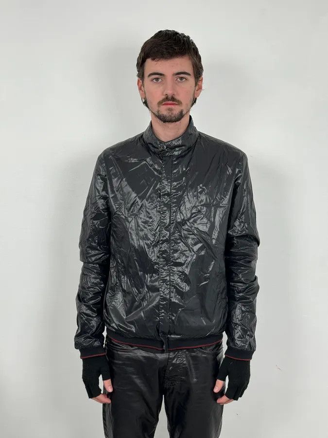 Gucci 2000s Gucci Black Windbreaker Jacket Size US S / EU 44-46 / 1 - 2 Thumbnail