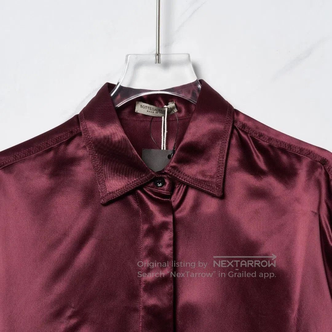 Bottega Veneta Bottega Veneta Women's Satin Shirt. Size S / US 4 / IT 40 - 6 Thumbnail