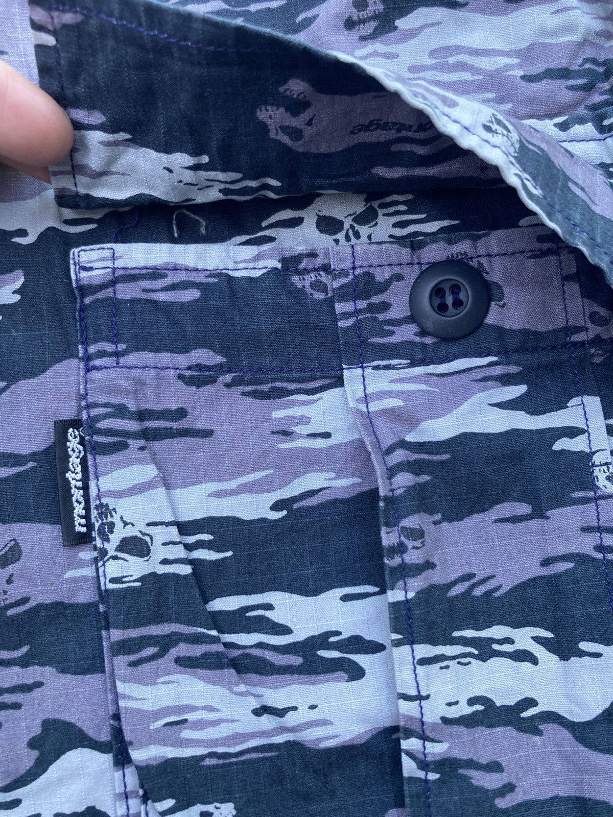 Montage Montage Camouflage M-65 Skull Overprint jacket Size US L / EU 52-54 / 3 - 11 Thumbnail
