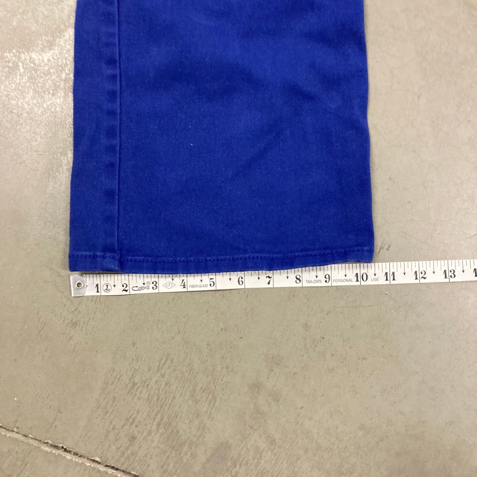 Vintage baggy y2k divided blue jeans 25x30 Size 28" / US 6 / IT 42 - 3 Thumbnail