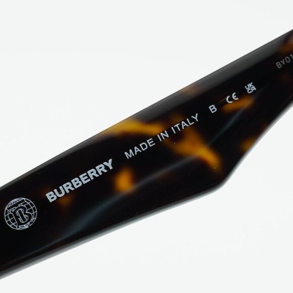 Burberry Burberry BE4431U 300287 Sunglasses Havana Square Frame Size ONE SIZE - 9 Thumbnail