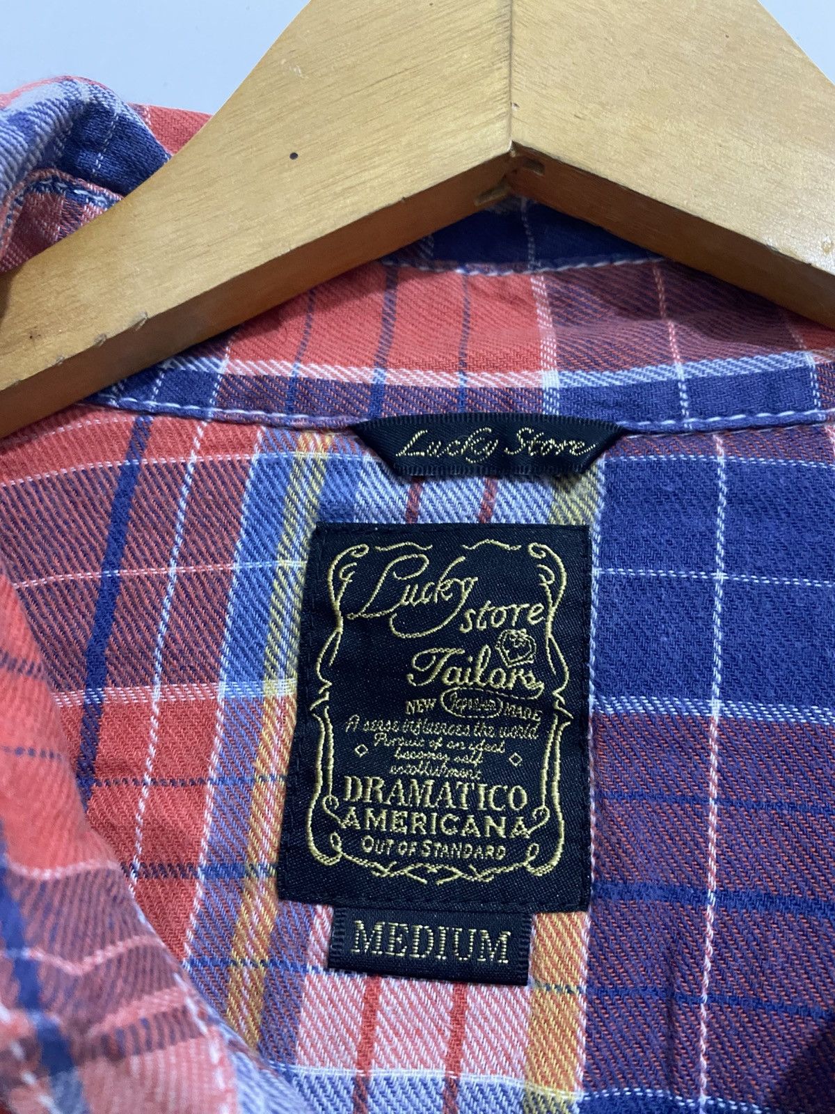 If Six Was Nine × Japanese Brand × Le Grande Bleu (L.G.B.) Japanese flannel patch styled kmrii goa Size US M / EU 48-50 / 2 - 7 Thumbnail