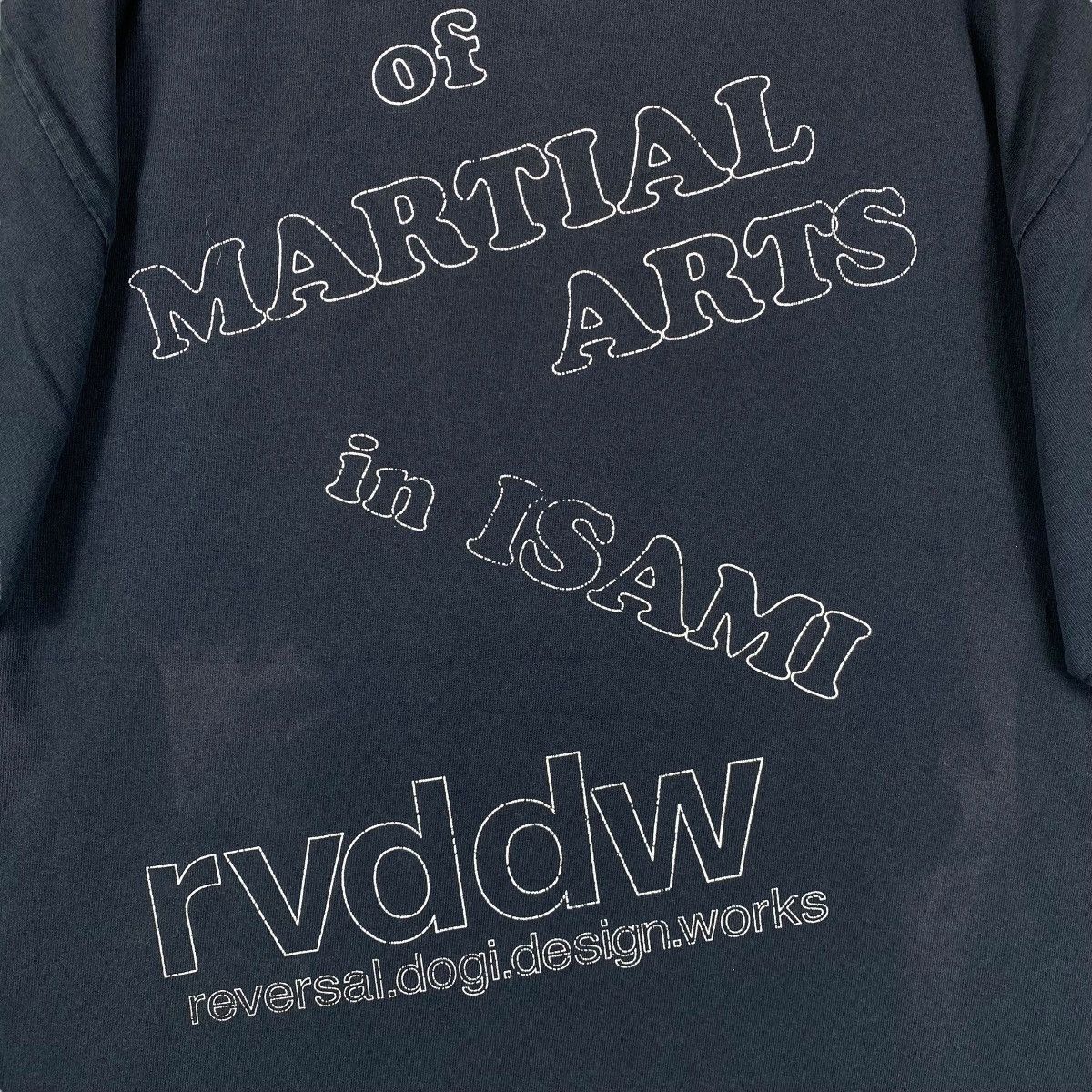 Japanese Brand × WCW/nWo King Of Martial Arts In Isami Wrestler Faded Distressed Tee Size US L / EU 52-54 / 3 - 6 Thumbnail