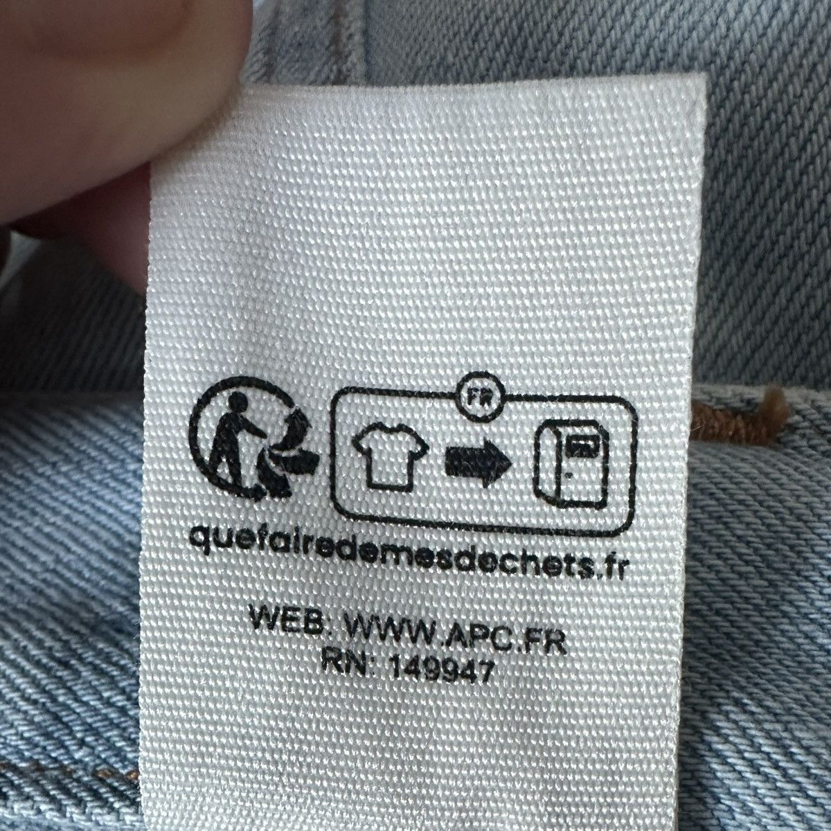A.P.C. × Designer × Japanese Brand NWT A.P.C. Jean Standard Jeans bleached out blue Size US 28 / EU 44 - 10 Thumbnail