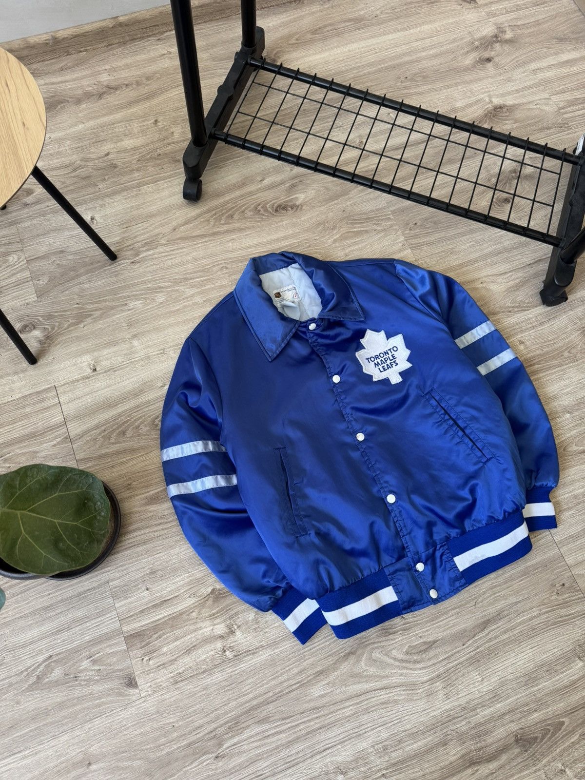 NHL Vintage Toronto Maple Leafs NHL Jacket Size US L / EU 52-54 / 3 - 2 Thumbnail