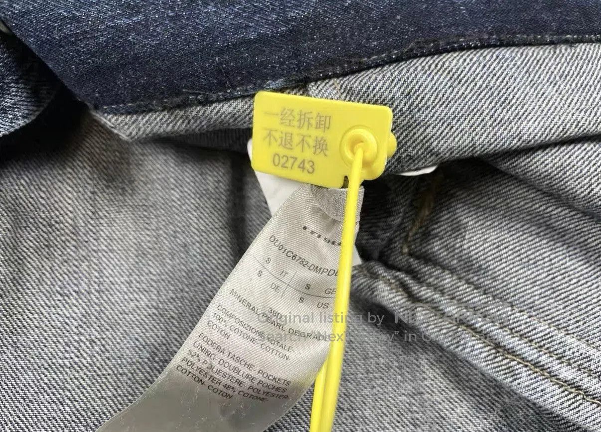 Rick Owens Blue Denim Jacket . Size US S / EU 44-46 / 1 - 5 Thumbnail