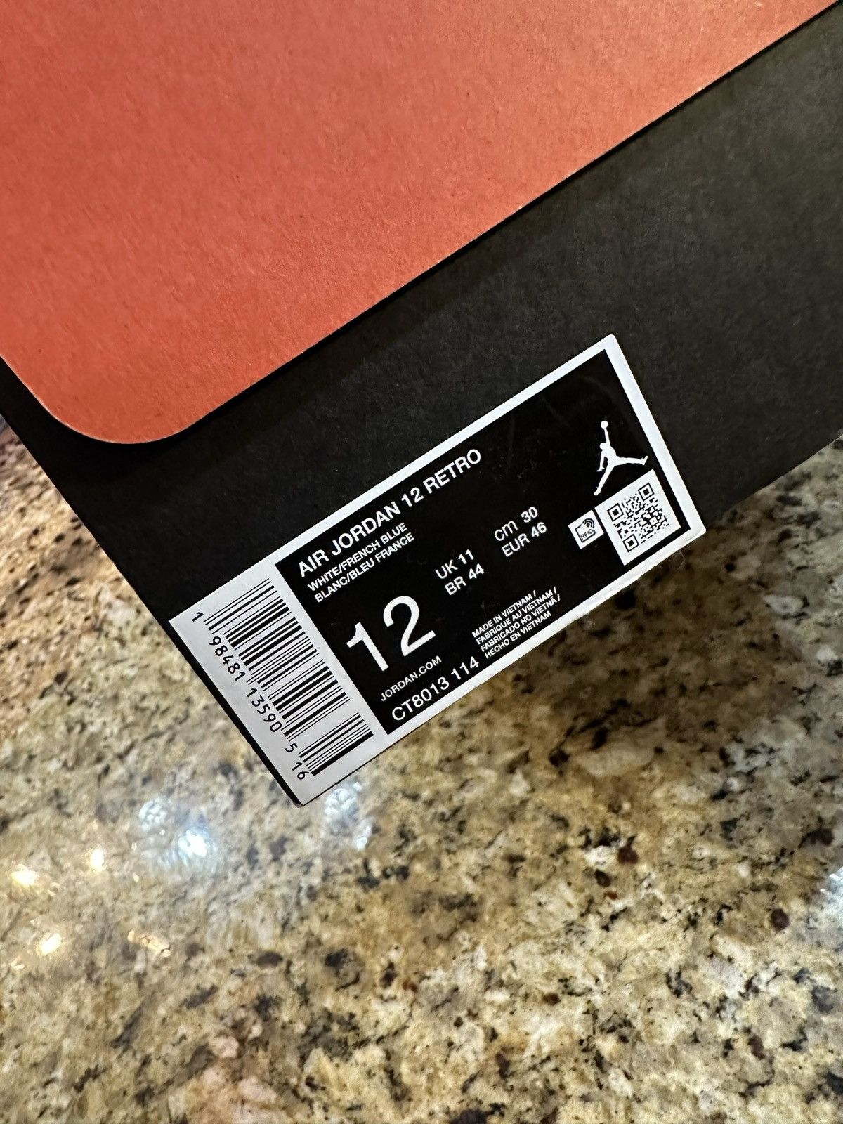 Jordan Brand Jordan 12 “French Blue” Size 12 Size US 12 / EU 45 - 5 Thumbnail