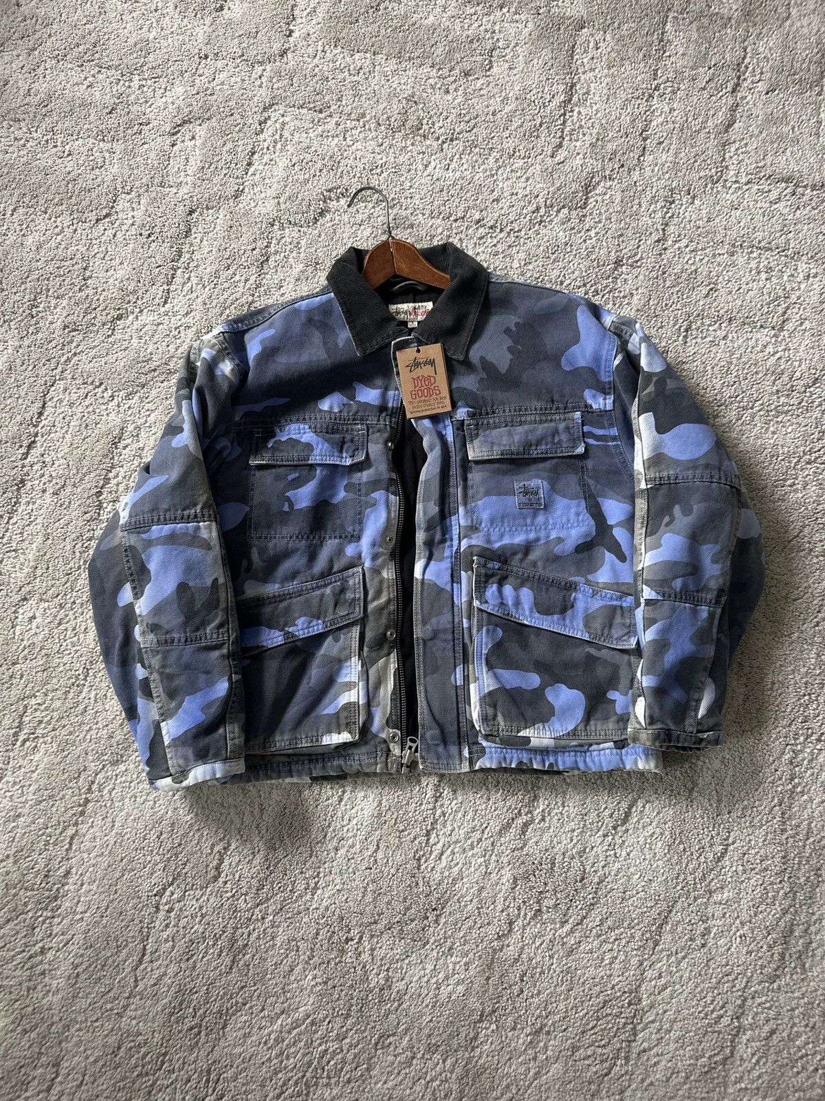 Stussy Camo Jacket | Grailed