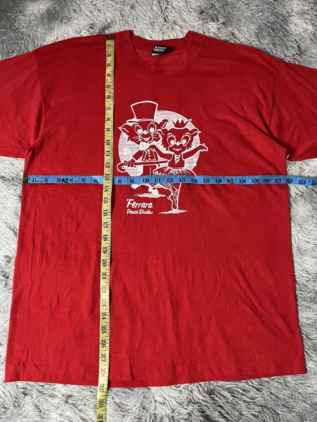 Vintage Vintage 80s Ferrara dance studios t shirt Size US L / EU 52-54 / 3 - 7 Thumbnail