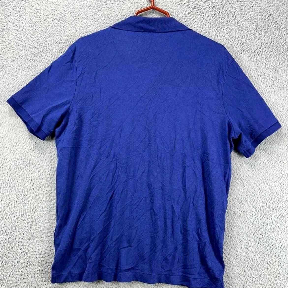 Polo Ralph Lauren Polo Ralph Lauren Shirt Adult Large Purple Classic Fit Polo Flesh Pony Rugby Men Size US L / EU 52-54 / 3 - 3 Thumbnail