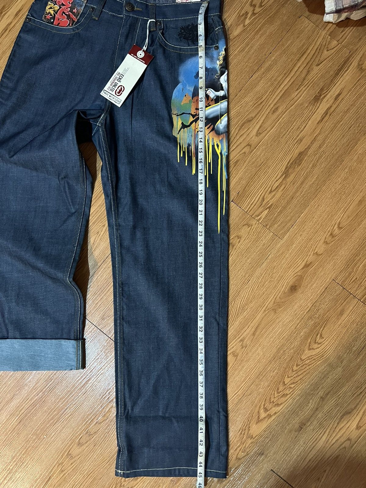 Ecko Unltd. × Vintage Vtg ECKO UNLTD RARE ITEM Size US 34 / EU 50 - 10 Thumbnail