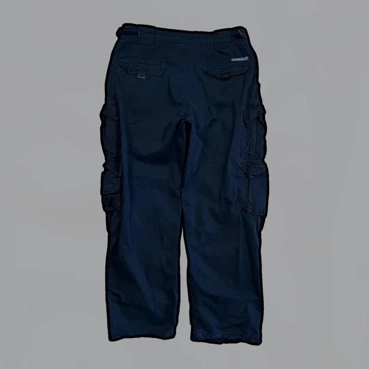 Jet Lag Crazy Cargo Vintage Y2K Jet Lag Pants Baggy Wide Size US 36 / EU 52 - 2 Thumbnail