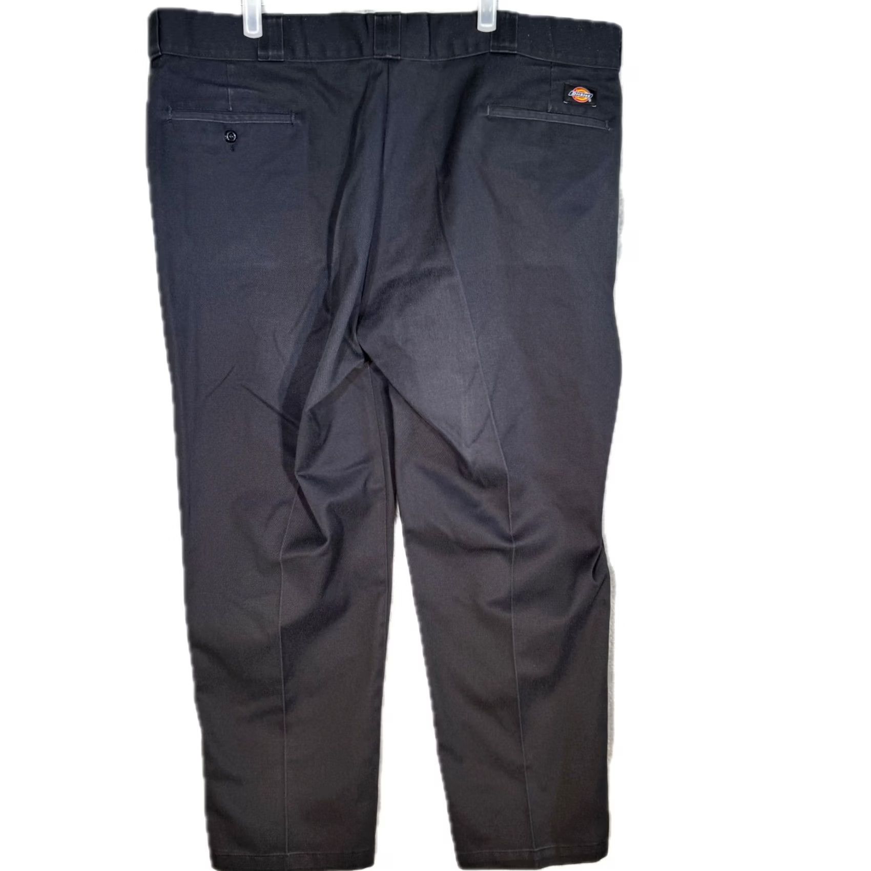 Dickies Dickies 874 Men’s Work Pants 44 x 30 Black Original Fit High Rise Workwear Size US 44 / EU 60 - 2 Thumbnail
