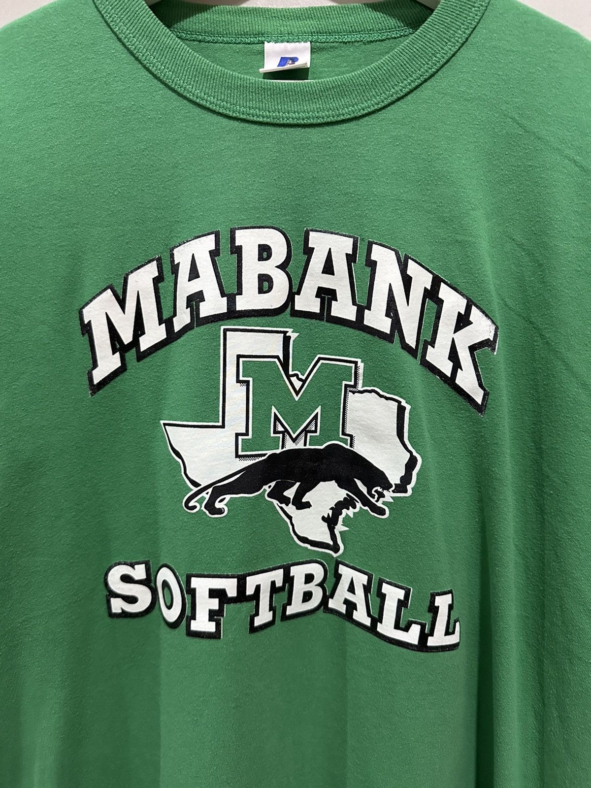 Russell Athletic × Vintage Vintage x MABANK SOFTBALL x Tshirt Size US M / EU 48-50 / 2 - 2 Thumbnail