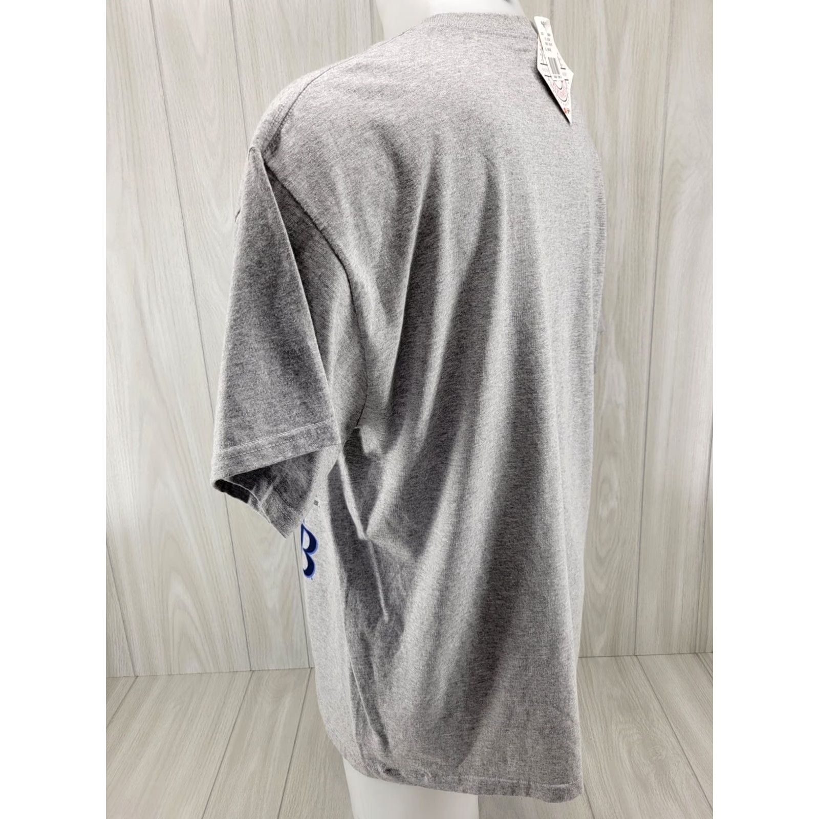 MLB VINTAGE Tampa Bay Rays Puffy Logo Shirt Mens XL Gray Graphic Crew Neck Short Sleeve MLB Size US XL / EU 56 / 4 - 7 Thumbnail